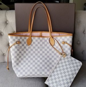 Louis Vuitton Neverfull MM Damier Azur